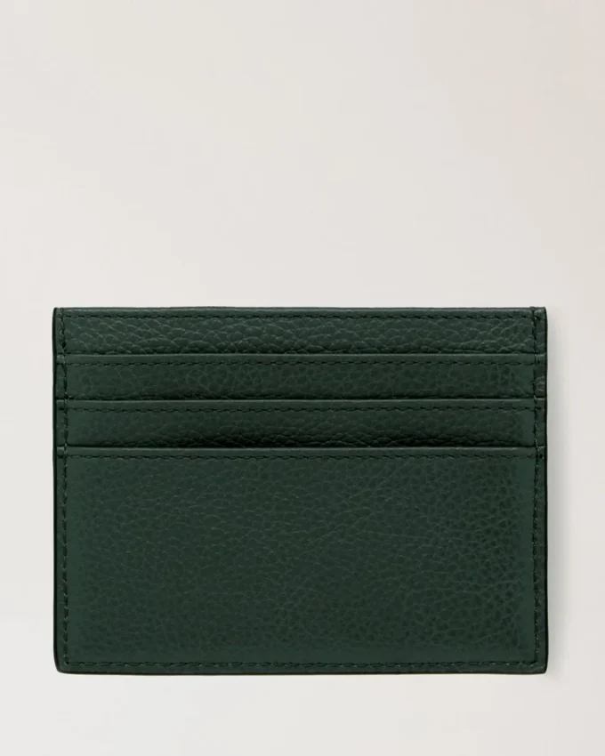 Kortfodral med dragkedja, Mulberry Green, Small Classic Grain Kortfodral med dragkedja, Mulberry Green, Small Classic Grain