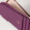 Kortfodral med nyckelring Orchid Bloom Micro Classic Grain