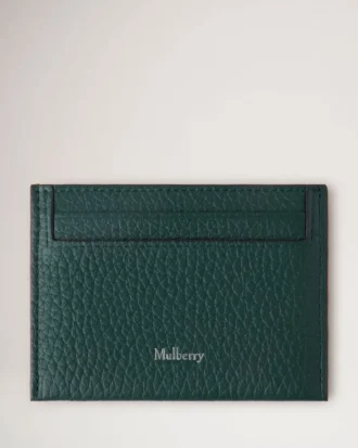 Kreditkortsficka Mulberry Green Heavy Grain Women