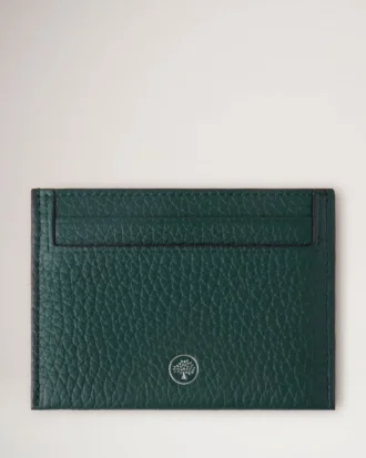 Kreditkortsficka Mulberry Green Heavy Grain Women