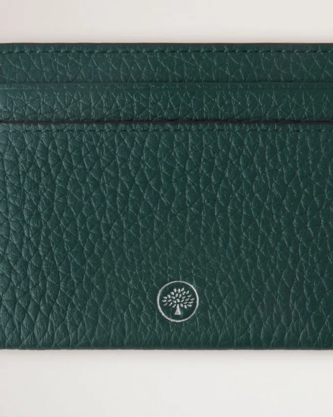 Kreditkortsficka Mulberry Green Heavy Grain Women Kreditkortsficka Mulberry Green Heavy Grain Women