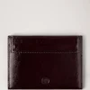 Kreditkortsfodral, djup aubergine, lackat, dam Kreditkortsfodral, djup aubergine, lackat, dam