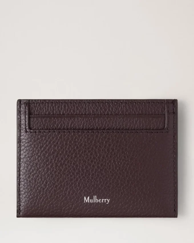 Kreditkortsfodral Ebony Small Classic Grain Dam Kreditkortsfodral Ebony Small Classic Grain Dam