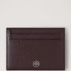 Kreditkortsfodral Ebony Small Classic Grain Dam Kreditkortsfodral Ebony Small Classic Grain Dam