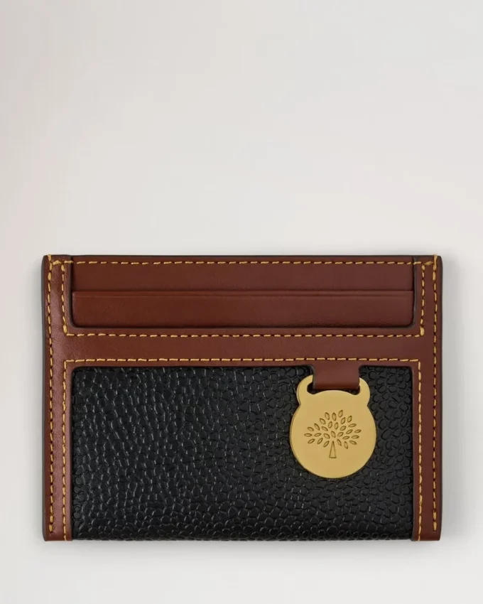 Kreditkortsfodral Svart & Cognac Biobaserat Scotchgrain Kreditkortsfodral Svart & Cognac Biobaserat Scotchgrain