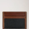 Kreditkortsfodral Svart & Cognac Biobaserat Scotchgrain Kreditkortsfodral Svart & Cognac Biobaserat Scotchgrain