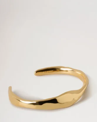 Lana-armband i guldpläterad mässing för kvinnor Lana-armband i guldpläterad mässing för kvinnor