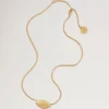 Lana-halsband i guldpläterad mässing för kvinnor Lana-halsband i guldpläterad mässing för kvinnor