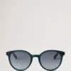Laurie solglasögon Mulberry Green Bio Acetate Solglasögon Laurie solglasögon Mulberry Green Bio Acetate Solglasögon