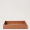 Läderbricka Vintage Oak Kalvskinn & Trä Livsstil