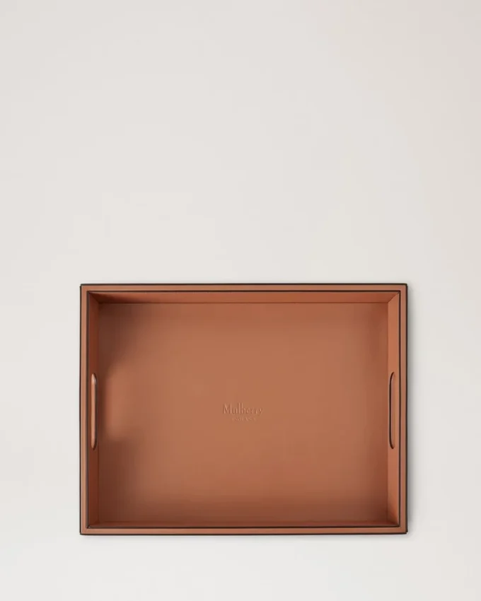Läderbricka Vintage Oak Kalvskinn & Trä Livsstil