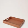 Läderbricka Vintage Oak Kalvskinn & Trä Livsstil