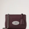 Lily Black Cherry Small Classic Grain Women Lily Black Cherry Small Classic Grain Women