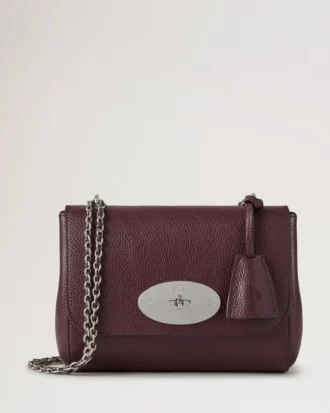 Lily Black Cherry Small Classic Grain Women