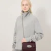 Lily Black Cherry Small Classic Grain Women Lily Black Cherry Small Classic Grain Women