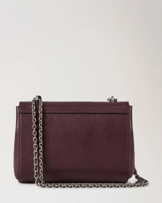 Lily Black Cherry Small Classic Grain Women Lily Black Cherry Small Classic Grain Women