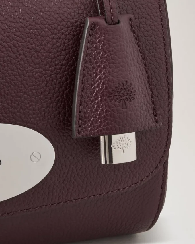 Lily Black Cherry Small Classic Grain Women Lily Black Cherry Small Classic Grain Women