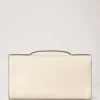 Lily Clutch Eggshell Buttery Nappa Women Lily Clutch Eggshell Buttery Nappa Women