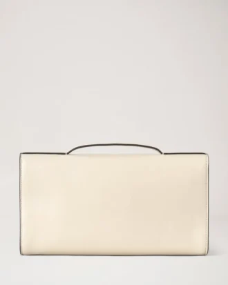 Lily Clutch Eggshell Buttery Nappa Women