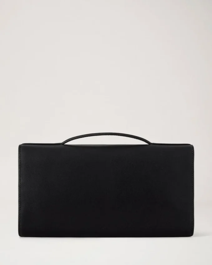 Lily Clutch Svart Vesta Nappa Dam Lily Clutch Svart Vesta Nappa Dam
