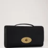 Lily Clutch Svart Vesta Nappa Dam Lily Clutch Svart Vesta Nappa Dam