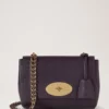 Lily Deep Aubergine Small Classic Grain Dam Lily Deep Aubergine Small Classic Grain Dam