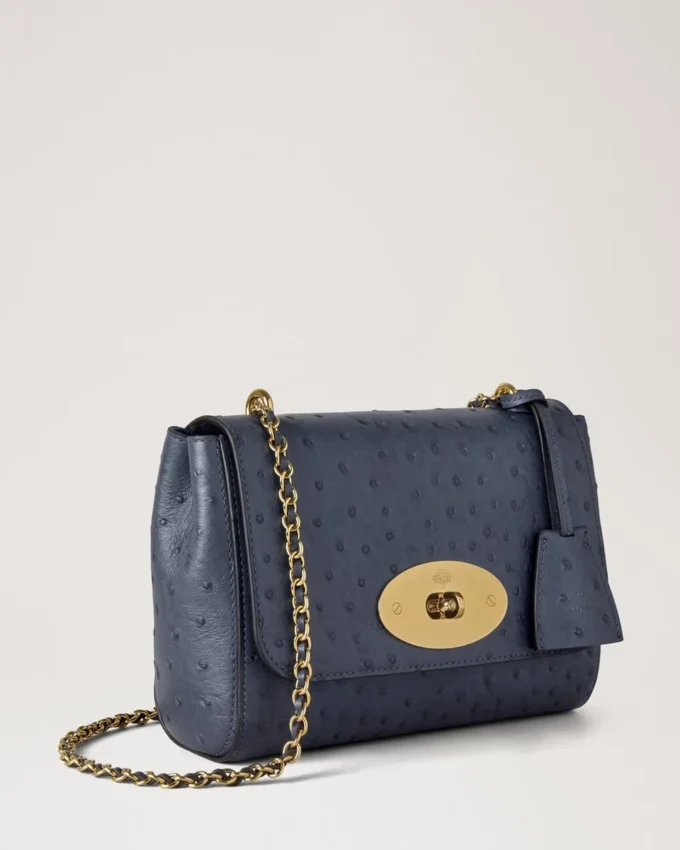 Lily Stormy Blue Ostrich Women Lily Stormy Blue Ostrich Women