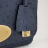 Lily Stormy Blue Ostrich Women Lily Stormy Blue Ostrich Women