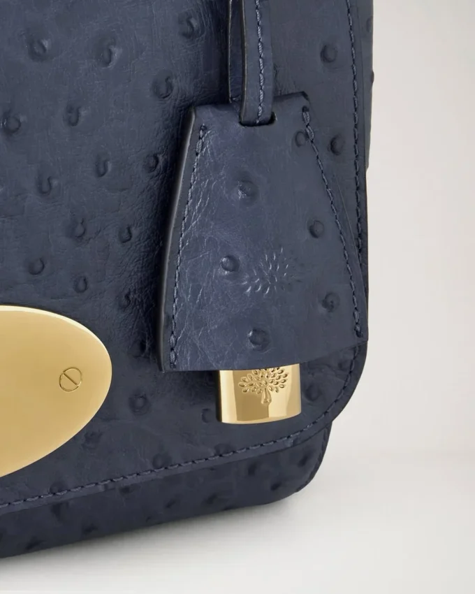 Lily Stormy Blue Ostrich Women Lily Stormy Blue Ostrich Women