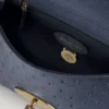 Lily Stormy Blue Ostrich Women Lily Stormy Blue Ostrich Women