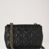 Lily Svart Quiltad Nappa Damer Lily Svart Quiltad Nappa Damer