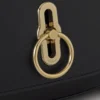 Liten Amberley-väska med handtag i svart, smidigt och mjukt läder Liten Amberley-väska med handtag i svart, smidigt och mjukt läder