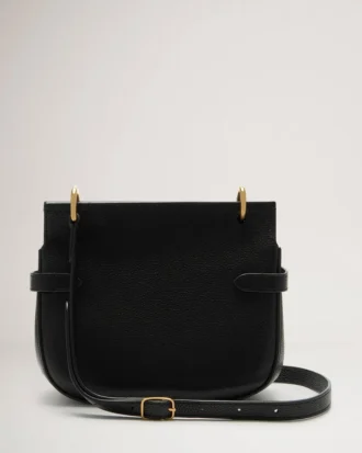 Liten Amberley-väska, svart, liten klassisk struktur
