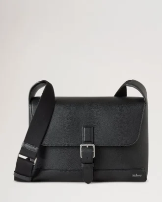 Liten Chiltern crossbody-väska, svart, liten, klassisk struktur