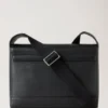 Liten Chiltern crossbody-väska, svart, liten, klassisk struktur