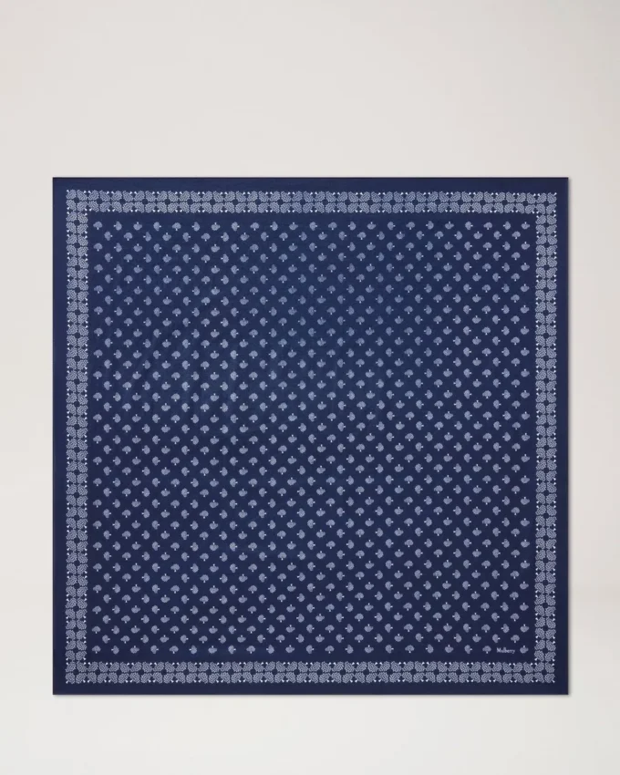 Liten fyrkantig scarf – Mulberry Tree Night Sky Cotton Liten fyrkantig scarf – Mulberry Tree Night Sky Cotton