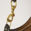 Liten Hackney-axelväskor Vintage Oak Suede Top Handle Väskor Liten Hackney-axelväskor Vintage Oak Suede Top Handle Väskor
