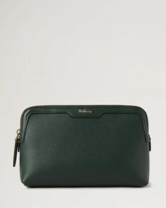 Liten kosmetisk påse Mulberry Green Small Classic Grain