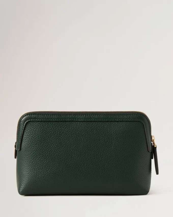 Liten kosmetisk påse Mulberry Green Small Classic Grain Liten kosmetisk påse Mulberry Green Small Classic Grain