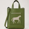 Liten väska – Chalk Horse Fern & Chalk Heavy Grain Liten väska – Chalk Horse Fern & Chalk Heavy Grain