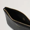 Litet myntfodral med dragkedja, svart, Small Classic Grain, dam Litet myntfodral med dragkedja, svart, Small Classic Grain, dam