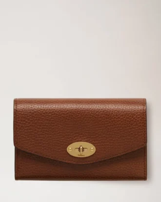 Medium Darley-plånbok Oak Two-Tone Small Classic Grain