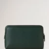 Medium kosmetisk necessär Mulberry Green Small Classic Grain