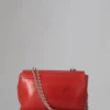 Medium Lily Begagnad Poppy Red-färgad vegetabiliskt garvad