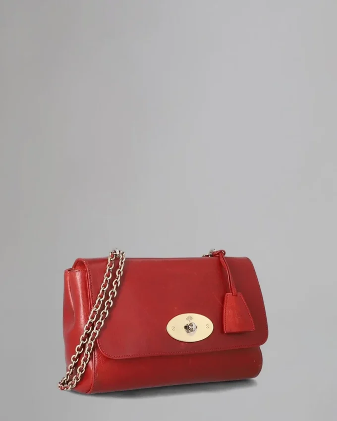 Medium Lily Begagnad Poppy Red-färgad vegetabiliskt garvad