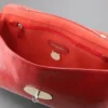 Medium Lily Begagnad Poppy Red-färgad vegetabiliskt garvad