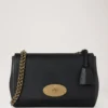 Medium Lily Svart Glansig Get Damer Medium Lily Svart Glansig Get Damer