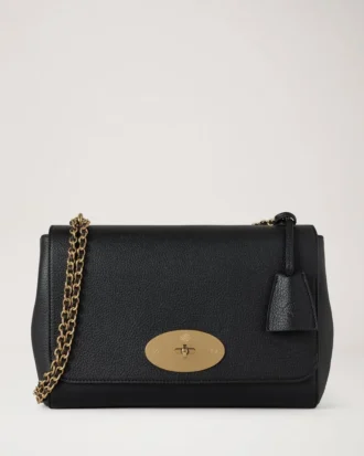 Medium Lily Svart Glansig Get Damer