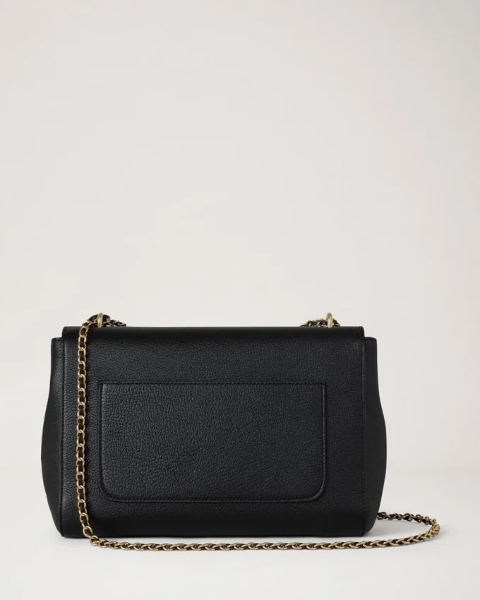 Medium Lily Svart Glansig Get Damer Medium Lily Svart Glansig Get Damer