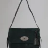 Medium Lily Top Handle Begagnad Mulberry Green & Svart Leopardmönstrad Mocka Medium Lily Top Handle Begagnad Mulberry Green & Svart Leopardmönstrad Mocka